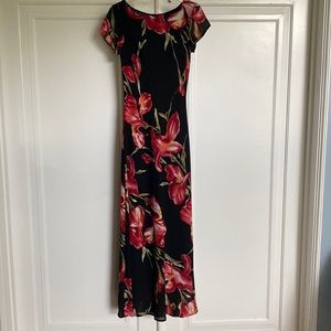 Floral maxi dress